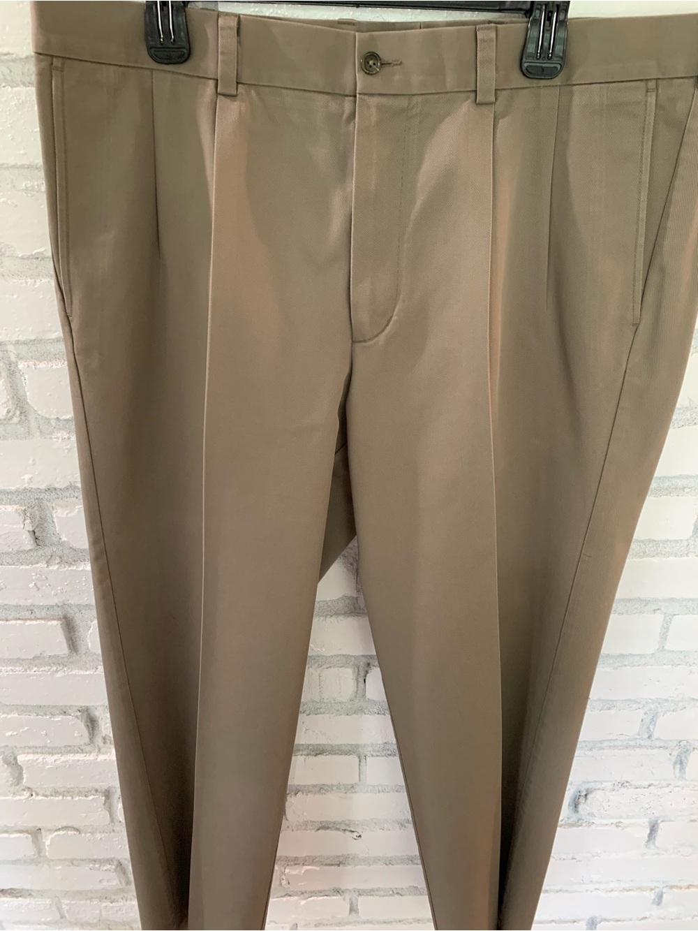 Nordstrom Men's SmartCare Wrinkle-Free Khaki Chino Pants